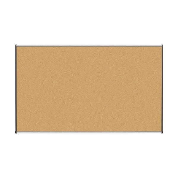 Lorell Natural Cork Board, 6ft x4ft , Satin Finish LLR60646 - main